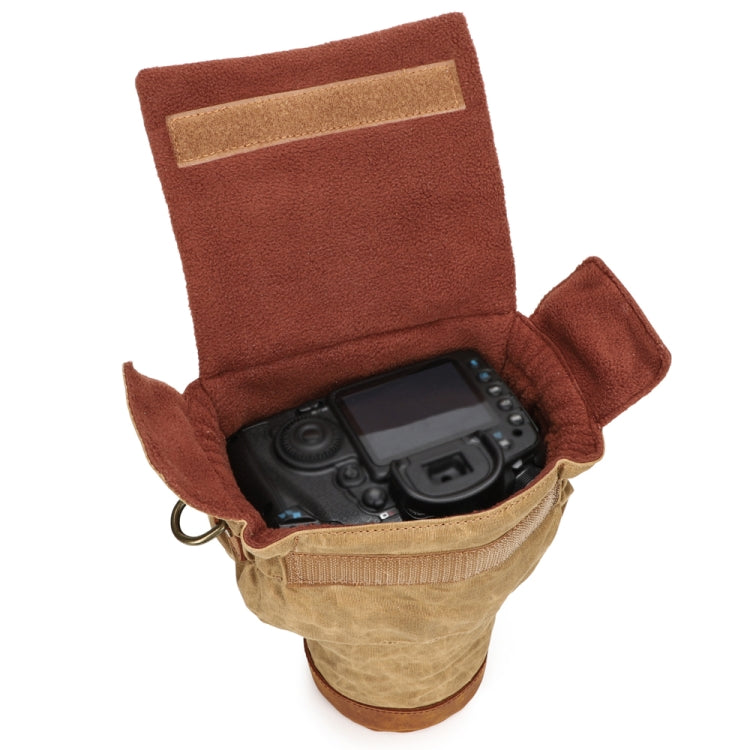 K-809 Shock-Absorbing And Drop-Proof Camera Shoulder Bag SLR Liner Protection Bag, Blue, Khaki, Grey