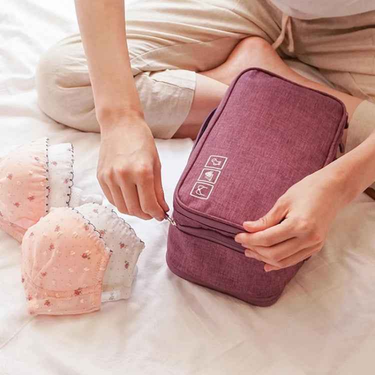 Bra Underwear Drawer Organizers Travel Storage Dividers Socks Briefs Cloth Case Clothing Wardrobe Box Bag