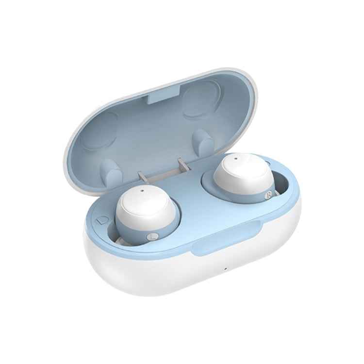 TWS-22 Bluetooth 5.0 In-Ear Sports Waterproof Noise Cancelling Touch Control Mini Headphones