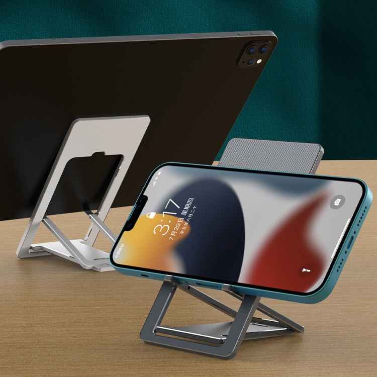 HZ10 Slim Portable Desktop Live Stand Multifunctional Folding Mobile Phone Holder
