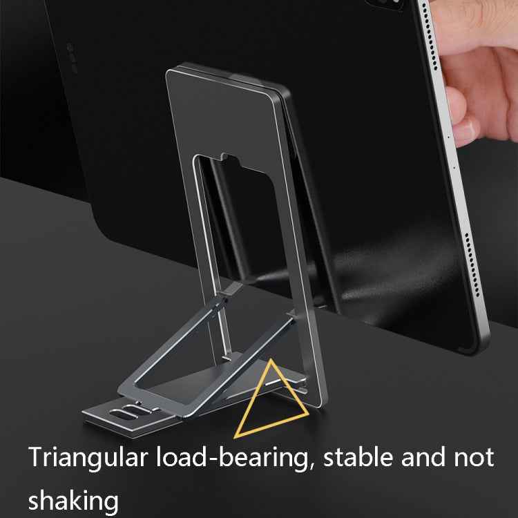HZ10 Slim Portable Desktop Live Stand Multifunctional Folding Mobile Phone Holder