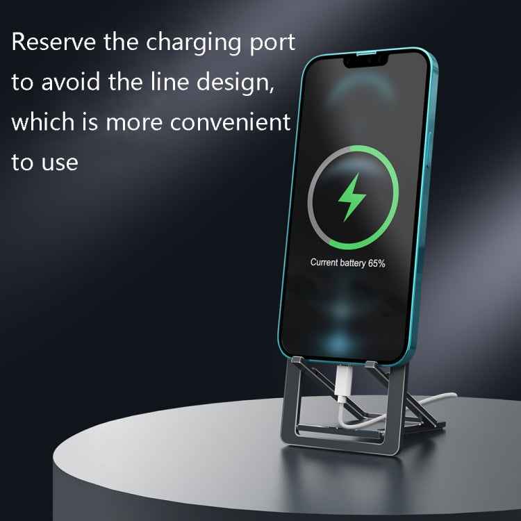 HZ10 Slim Portable Desktop Live Stand Multifunctional Folding Mobile Phone Holder