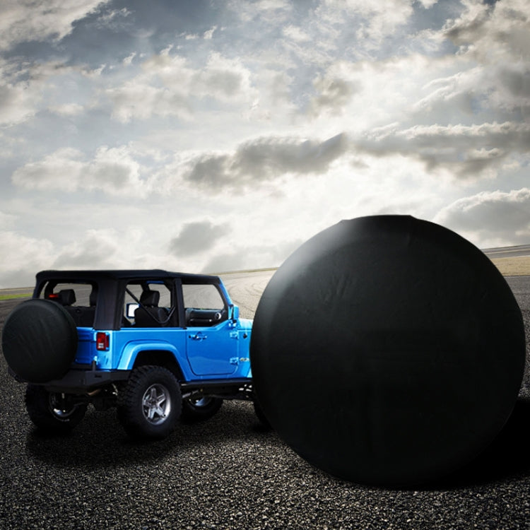 PVC Tire Cover Waterproof and Dust-proof Car Spare Tire Cover, Size:, 13 inch, 14 inch, 15 inch, 16 inch, 17 inch