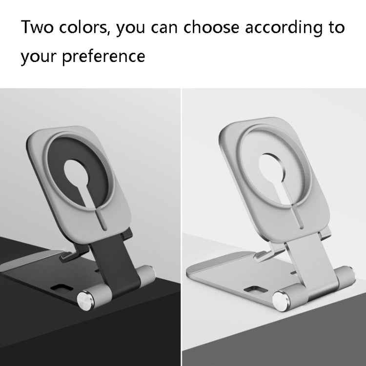 Magsafe Wireless Charging Stand Aluminum Alloy Folding Desktop Live Bracket
