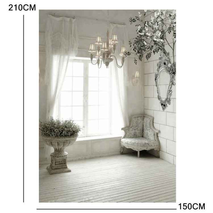 1.5m x 2.1m Window Brick Wall Photo Studio 3D Photography Background