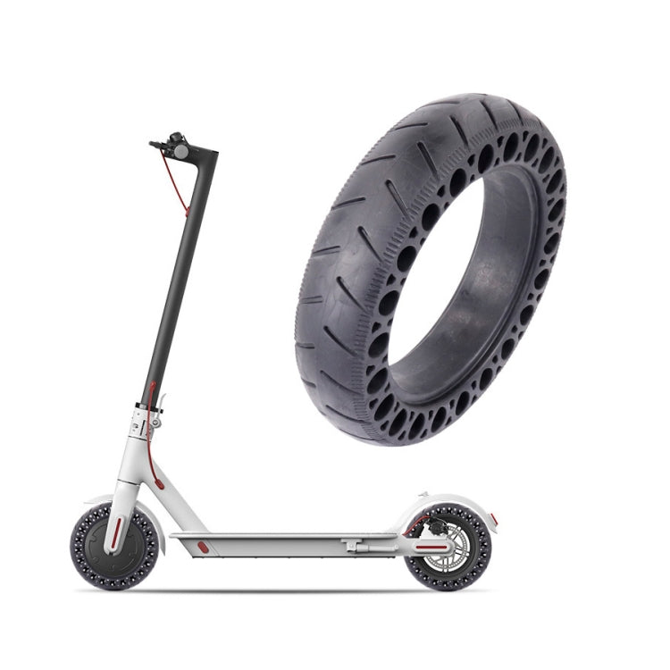 9.5 inch Electric Scooter Shock-Absorbing Honeycomb Solid Tires For Xiaomi Mijia M365, Shock-Absorbing Honeycomb Solid Tires