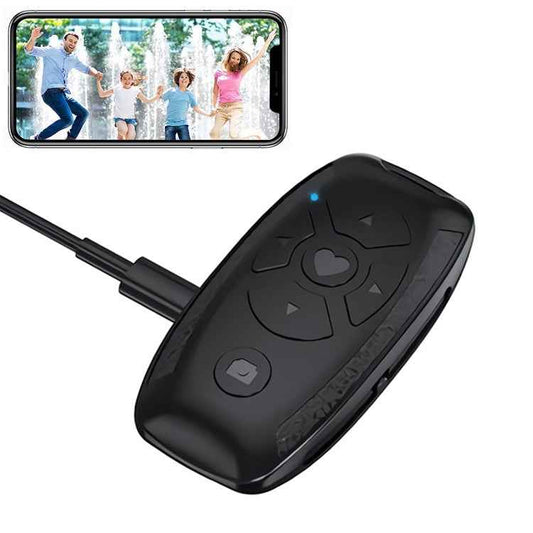 S86 Car Key Shape Multifunctional Bluetooth Selfie Video Remote Control