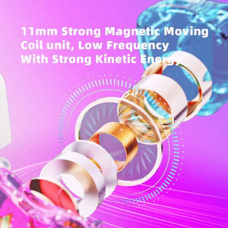 QKZ AK6 PRO HiFi Subwoofer In-Ear Wired Headphones with Mic