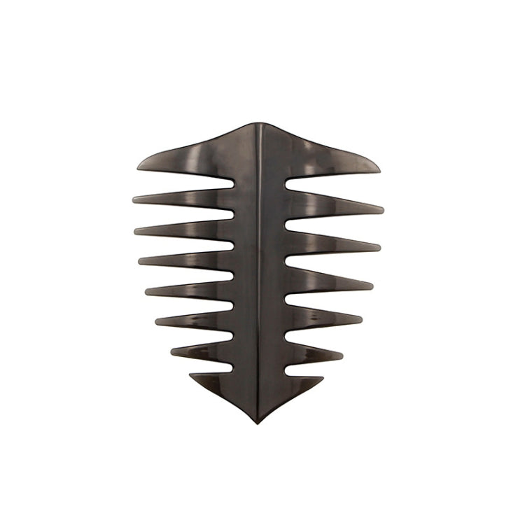 Beard Template Right-Angle Comb Men Retro Back Hair Comb, NO.6, NO.7, NO.12, NO.13, NO.14