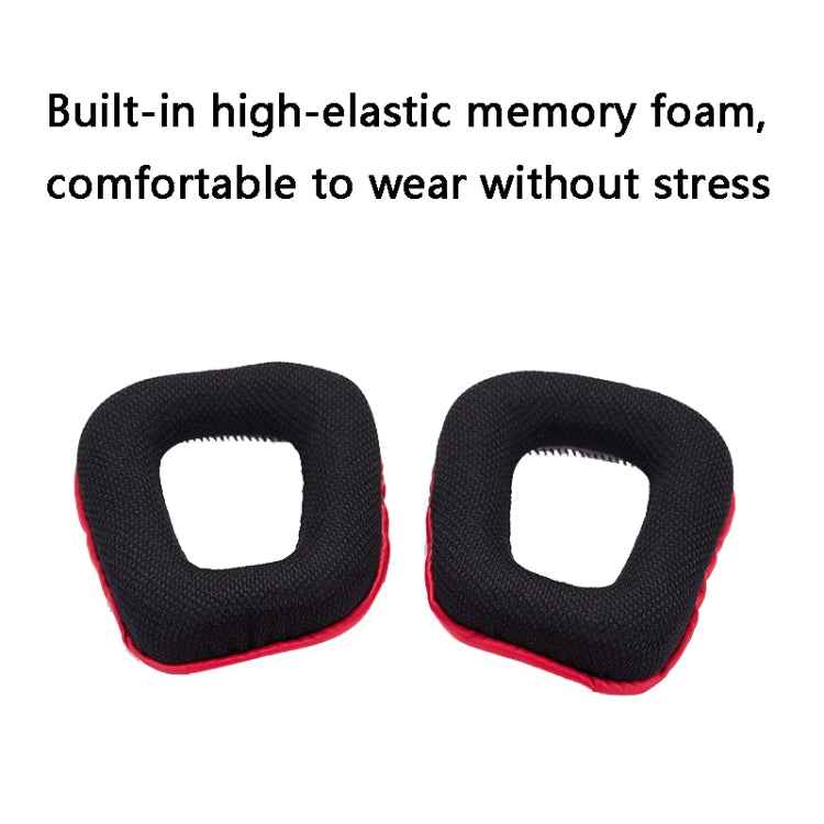 2 PCS Headset Sponge Earmuffs for Logitech G35 / G930 / G430 / F450