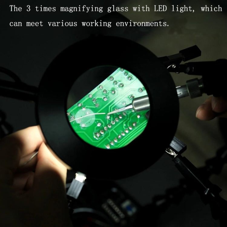 Six-Jaw Aluminum Alloy Soldering Station Repair Workbench