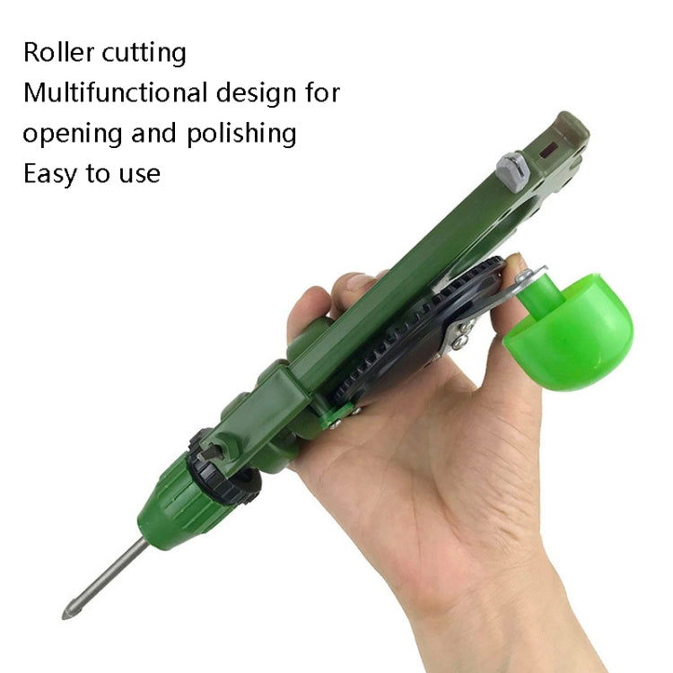 Hand-Operated Hole Puncher Glass Hand-Held Sharpener Household Tool