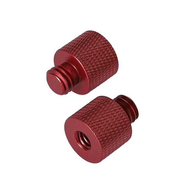 10 PCS Screw Adapter, 3/8 Female to 1/4 Male Screw(Black), 3/8 Female to 1/4 Male Screw(Blue), 3/8 Female to 1/4 Male Screw(Red), 1/4 Female to 3/8 Male Screw (Black), 1/4 Female to 3/8 Male Screw (Blue), 1/4 Female to 3/8 Male Screw (Red)