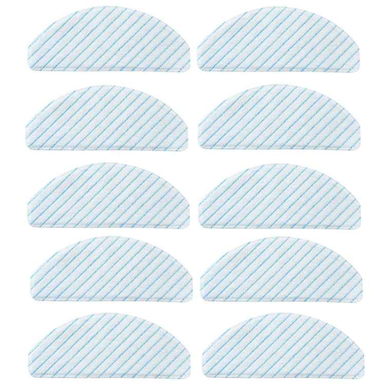 10 PCS Rag Mop Cloths For Ecovacs Deebot T8 Series