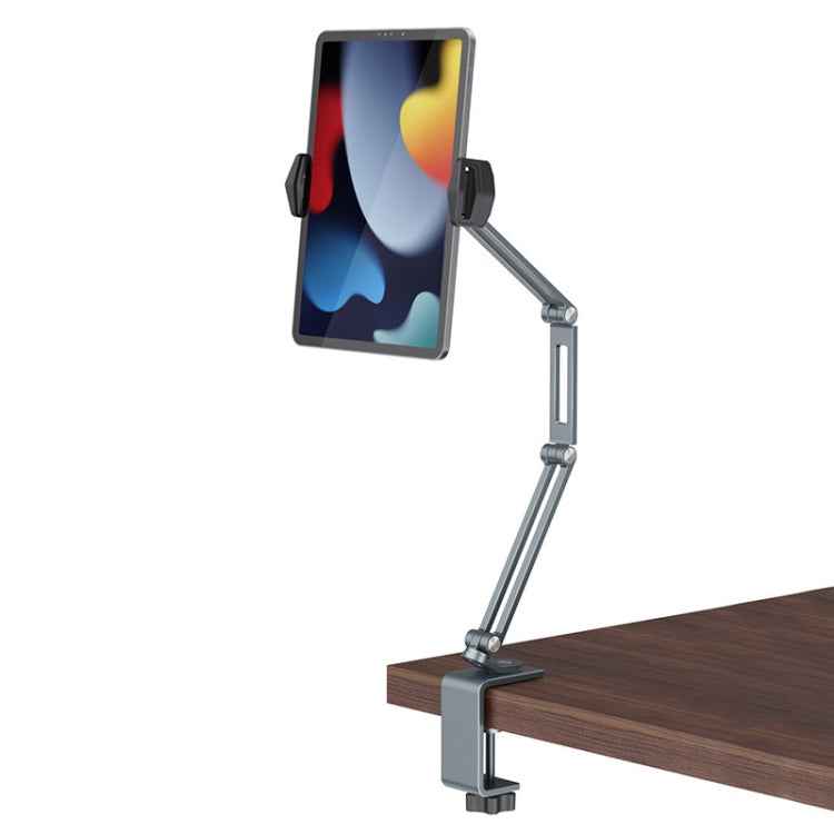 P67 Desktop Folding Mobile Phone Chuck Holder For 4-13 Inch Mobile Phone/Tablet