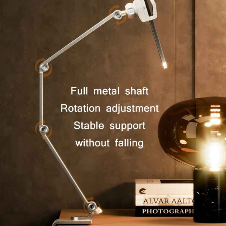 P67 Desktop Folding Mobile Phone Chuck Holder For 4-13 Inch Mobile Phone/Tablet