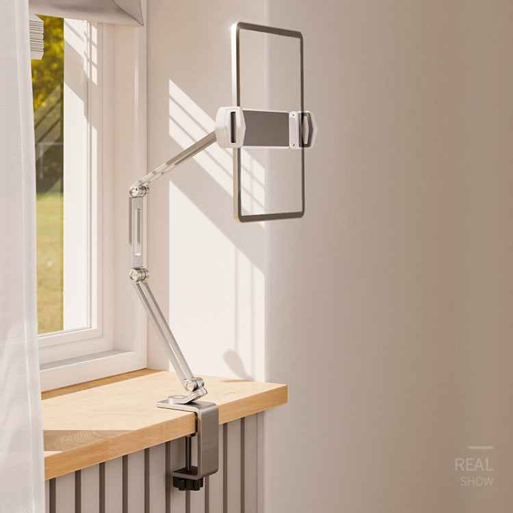 P67 Desktop Folding Mobile Phone Chuck Holder For 4-13 Inch Mobile Phone/Tablet