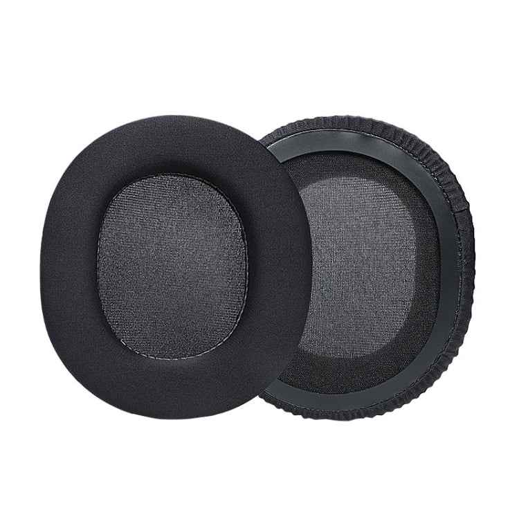 2pcs Sponge Headset Pad for Steelseries Arctis Pro / Arctis 3 / 5 / 7(Black Grey Leather)