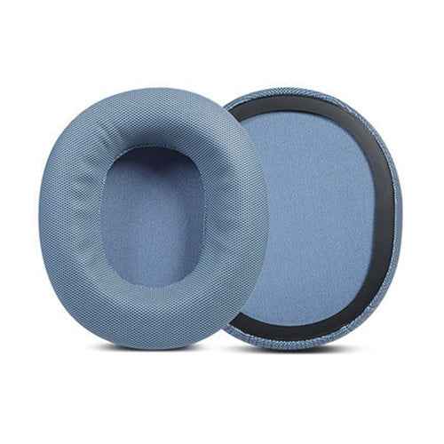 2pcs Sponge Headset Pad for Steelseries Arctis Pro / Arctis 3 / 5 / 7(Black Grey Leather)