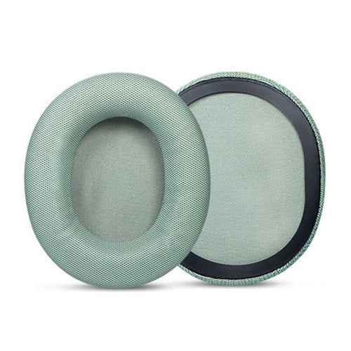 2pcs Sponge Headset Pad for Steelseries Arctis Pro / Arctis 3 / 5 / 7(Black Grey Leather)