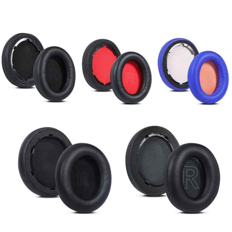 2pcs Protein Leather Sponge Earphone Cover For Anker Soundcore Life