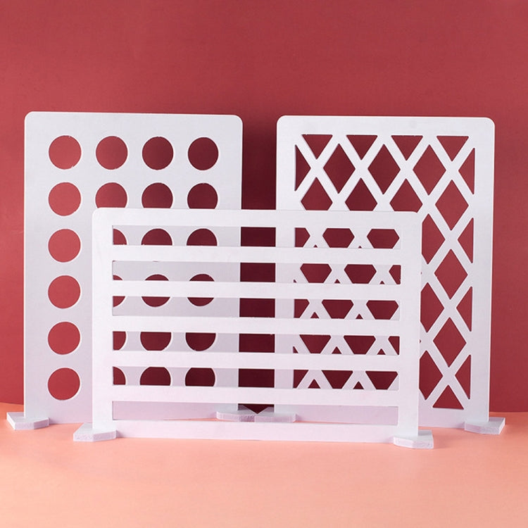 41 x 29cm Background Board Window Pane Light Shadow Plate, Diamond Lattice, Louver Window, Arc Window, Waffle Lattice, Circle