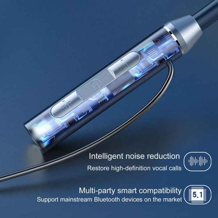 BT-63 Wireless Bluetooth Neck-mounted Magnetic Headphone