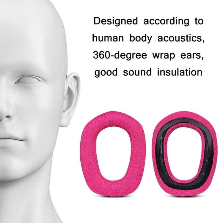 2pcs Sponge Earmuff Headrest Pad For Logitech G435