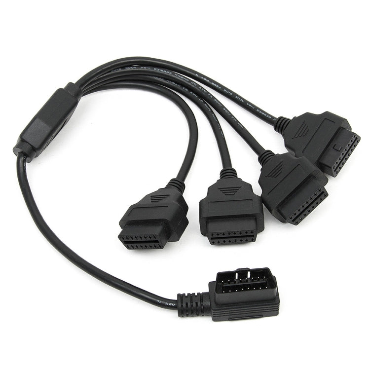 C-MD-4EW 0.5m 16 Pin OBD2 1 for 4 Connection Line