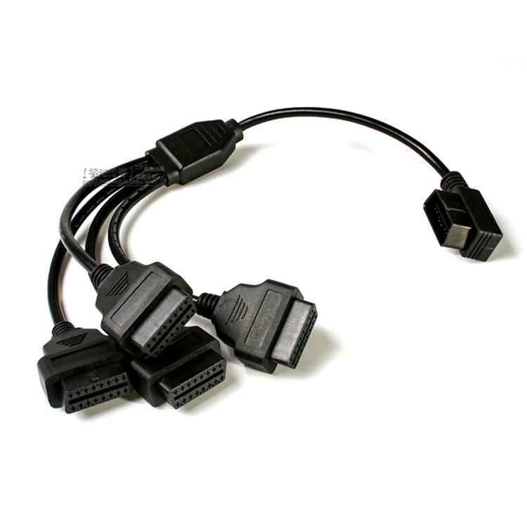 C-MD-4EW 0.5m 16 Pin OBD2 1 for 4 Connection Line
