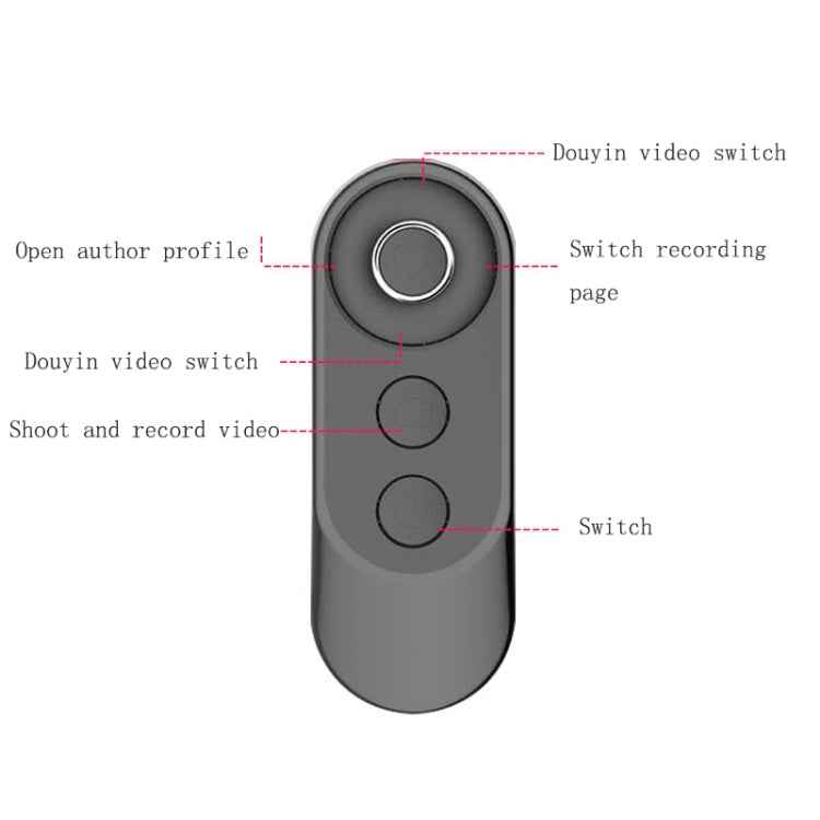 Mobile Phone Bluetooth Selfie Remote Control