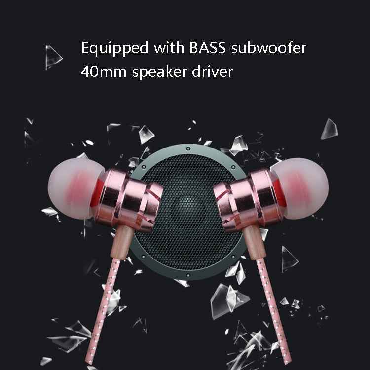 2 PCS EN500 3.5mm Plug Snake Pattern In-Ear Phone Earphone