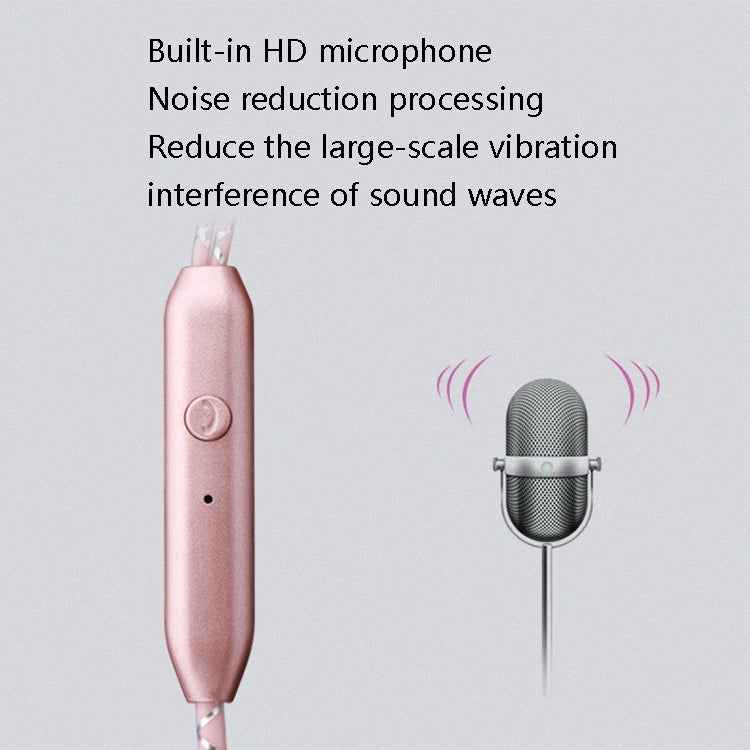 2 PCS EN500 3.5mm Plug Snake Pattern In-Ear Phone Earphone