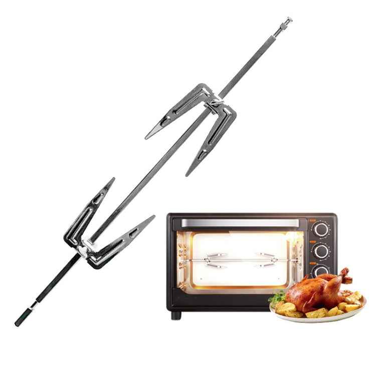 Stainless Steel Roast Chicken Skewer Cook Oven BBQ Grilled Fork