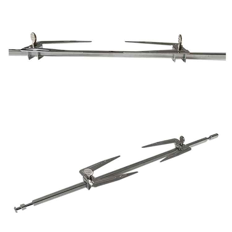 Stainless Steel Roast Chicken Skewer Cook Oven BBQ Grilled Fork