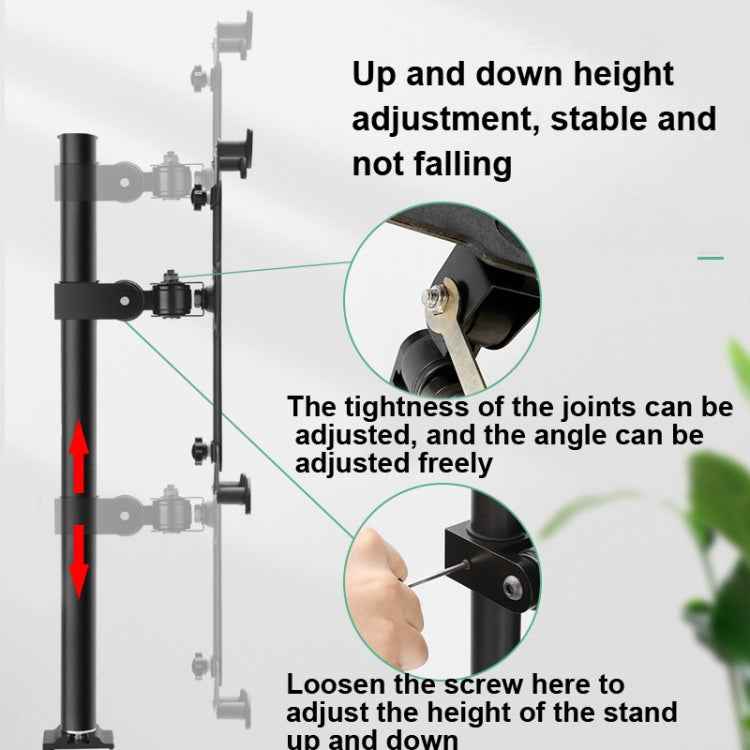 Metal Bedside Desktop Clip Lazy Tablet Phone Holder