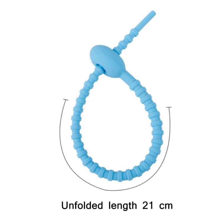 20 PCS Silicone Data Cable Storage Strap Cable Organizer