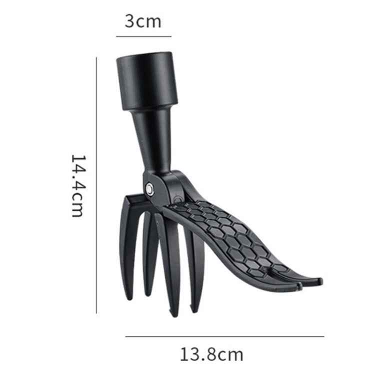 Manual Vertical Foot Weeding Tool With Barbs