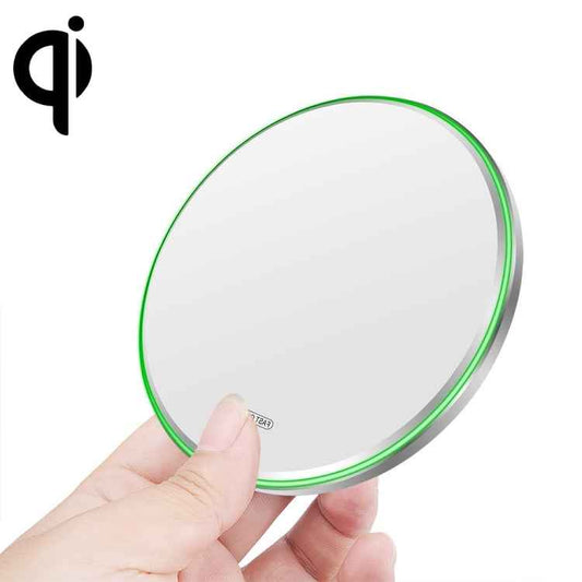20W QI Metal Mirror Ultra-thin Wireless Charger