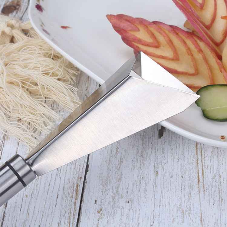 Household Stainless Steel Fruit Carving Knife Shaper Flower-shaped Vegetable Cutter