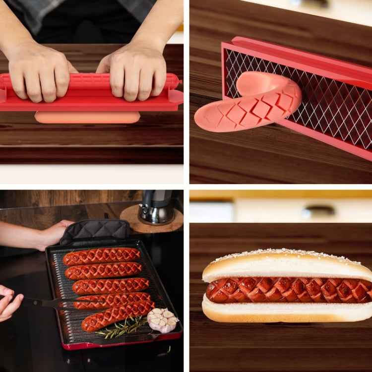 Hot Dog Ham & Egg Cutter Barbecue Cut Texture Tool
