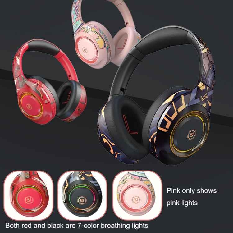 EL-A2 Gaming Ambient Light Folding Wireless Bluetooth Headset