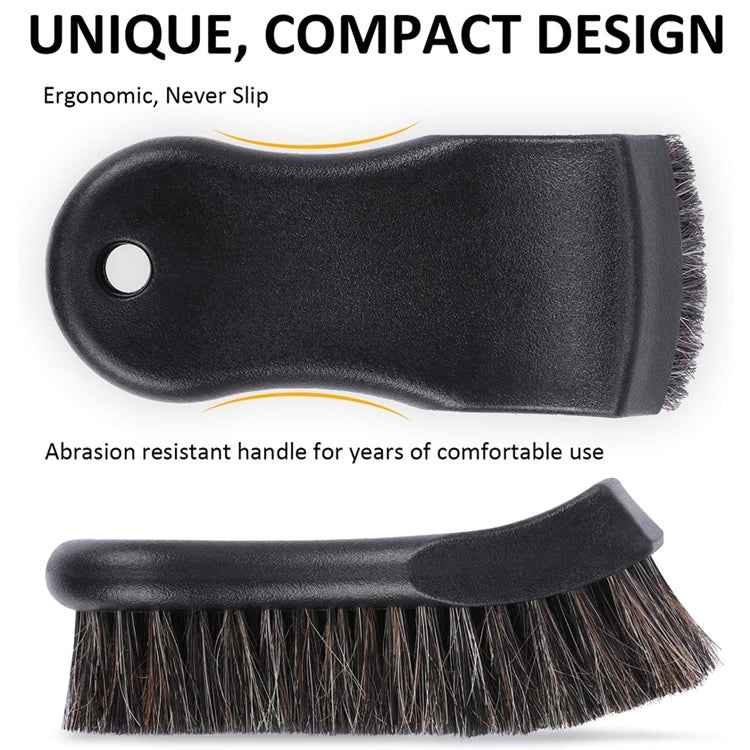 Car Horsehair Interior Leather Brush
