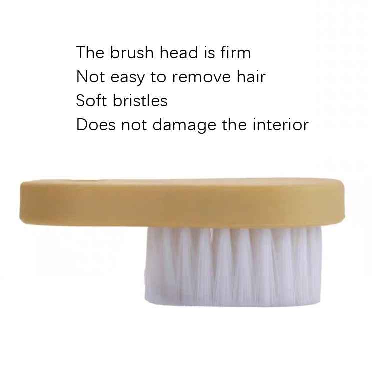 Car Interior Cleaning Brush Soft Hair Chair Brush, White Soft Hair