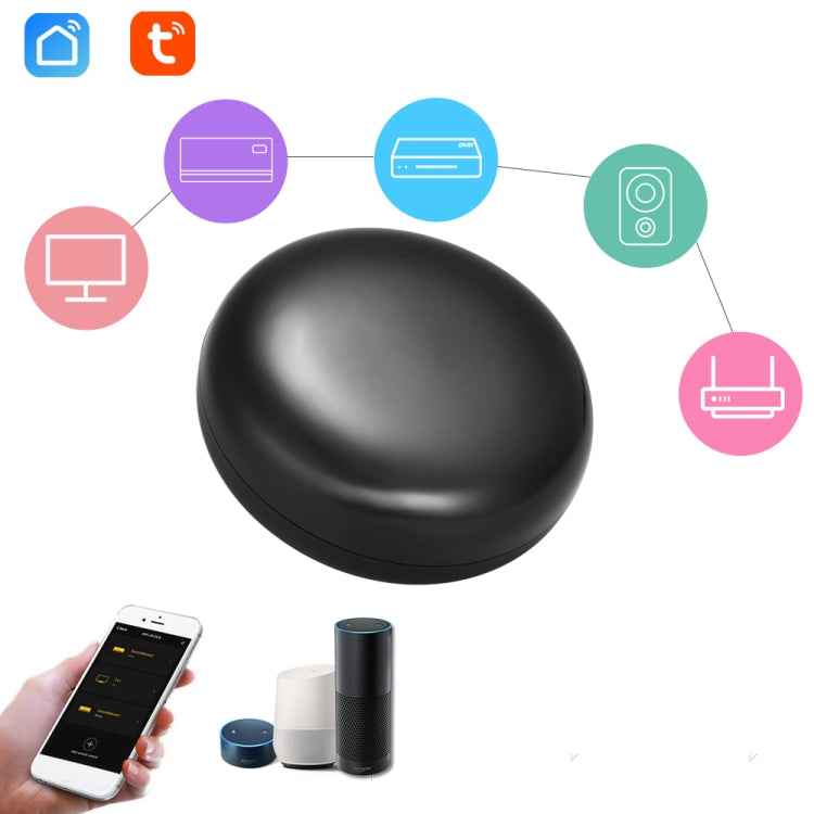 Wifi Smart IR Controller Supprot Smart Life Tuya APP & Alexa Google Home
