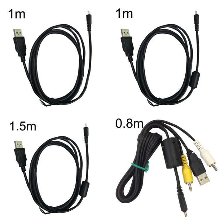 20 PCS 8Pin SLR Camera Cable USB Data Cable For Nikon UC-E6, Length:, For Nikon UC-E6,1m With Magnetic Ring, For Nikon UC-E6,1.5m With Magnetic Ring, For Nikon UC-E6, 0.8m With AV, For Nikon UC-E6,1m Without Magnetic Ring