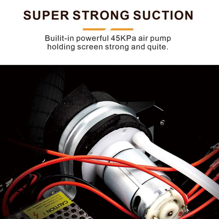 BAKU BA949C Heated 360-degree Rotating Fast LCD Screen Splitter