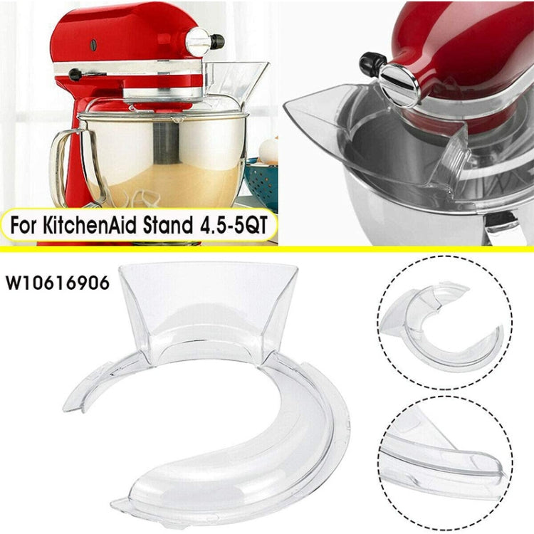 Replacement Pouring Shield Splash Guard for KitchenAid 4.5/5QT Stand Mixers, For KitchenAid 4.5/5QT