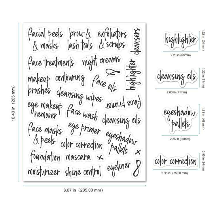 Bathroom Jars Label Storage Classification Waterproof Bathroom Stickers