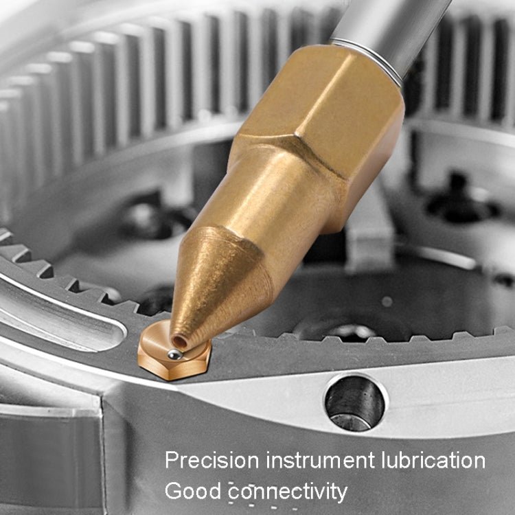 50 PCS Butter Machine Head Copper Universal Steel Tip Pneumatic Oil Grease Nipple, 50 PCS Grease Head